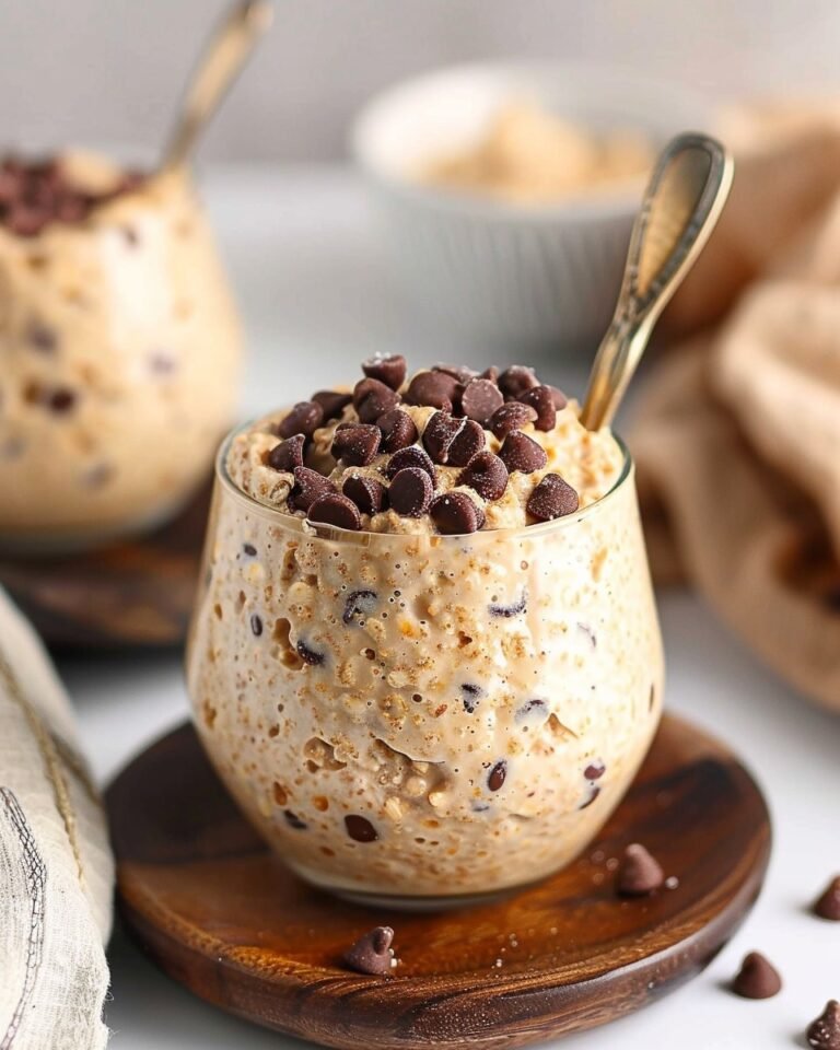 Cookie Dough Overnight Oats