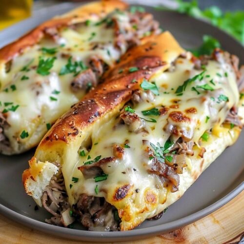 Healthy Philly Cheesesteak Roll Ups
