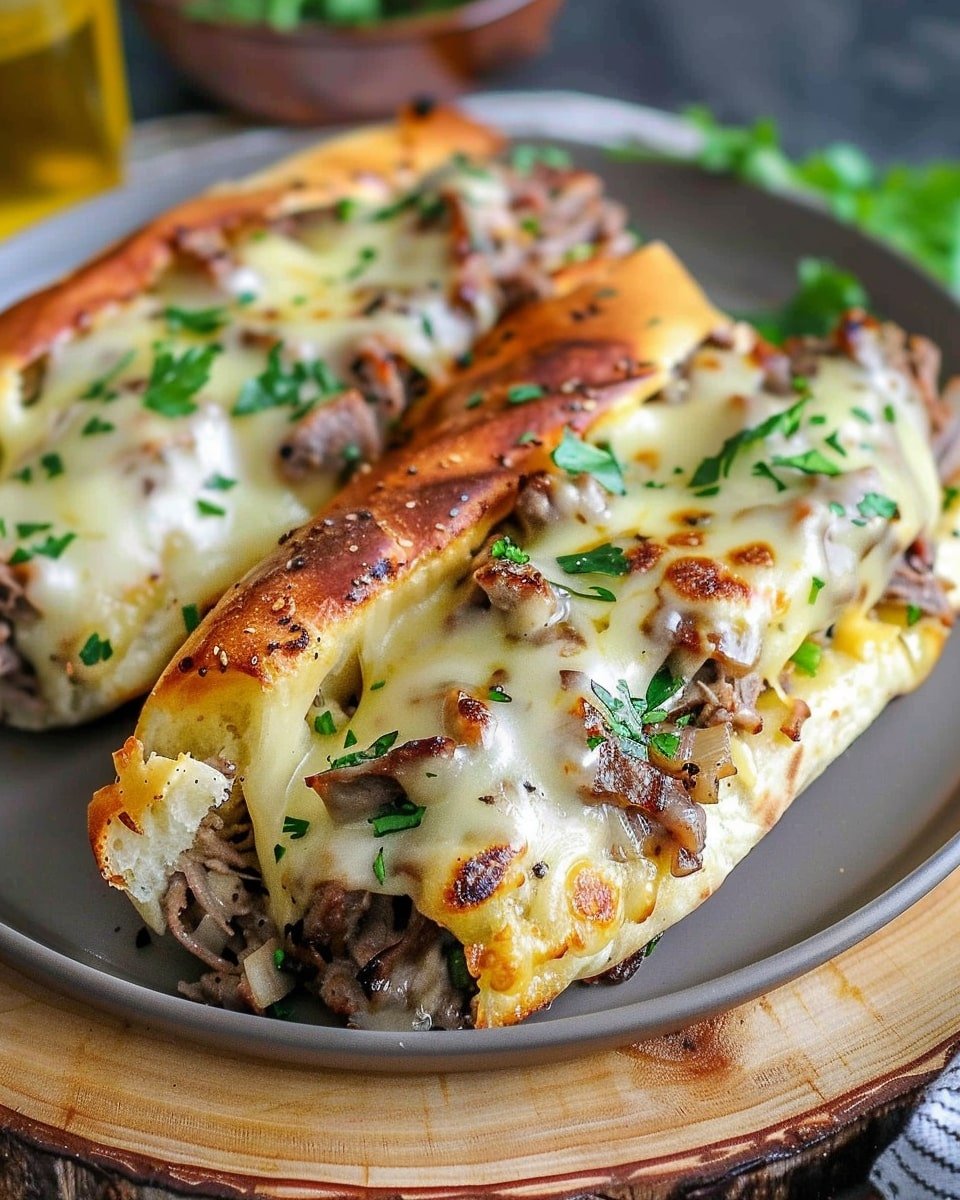 Healthy Philly Cheesesteak Roll Ups