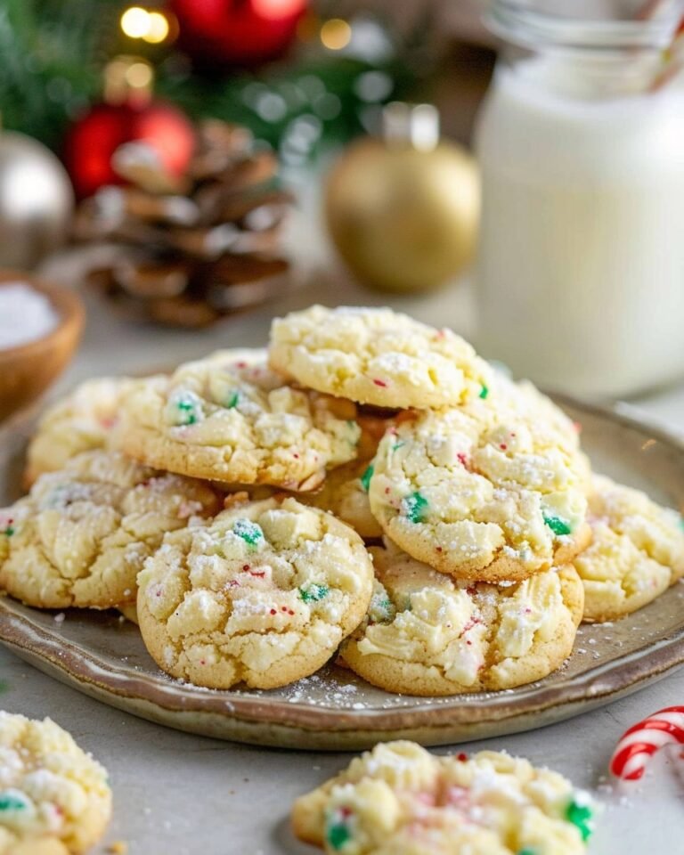 Holiday Gooey Butter Cookies