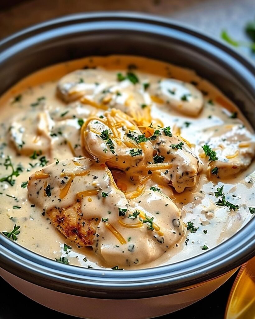 Mouthwatering Creamy Ranch Chicken CrockPot Recipe