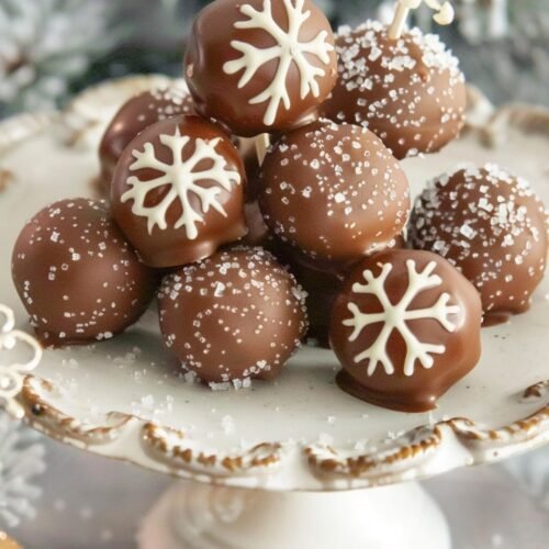 Easy No-Bake Gingerbread Truffles