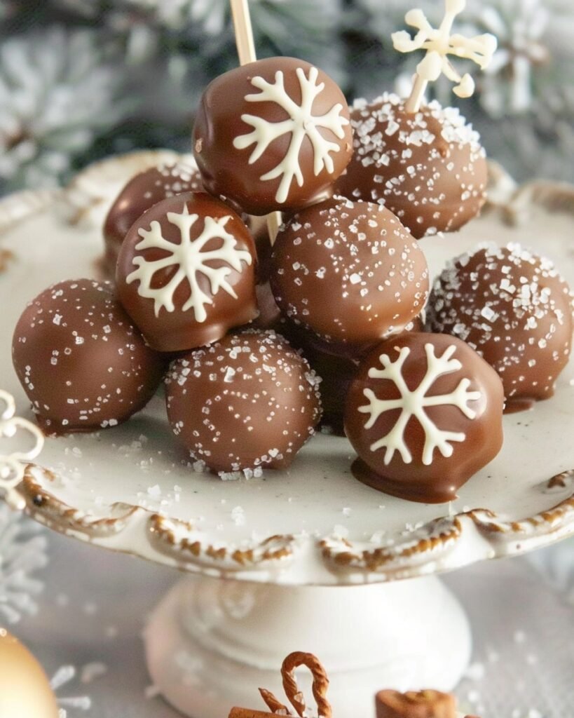 Easy No-Bake Gingerbread Truffles
