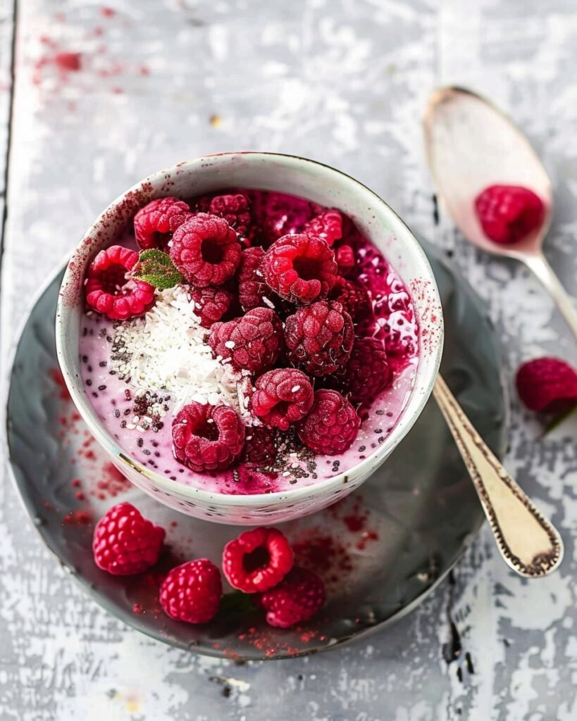 Raspberry Chia Pudding