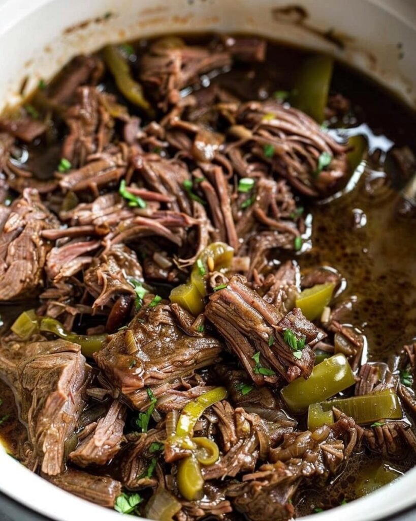 Slow Cooker Italian Beef
