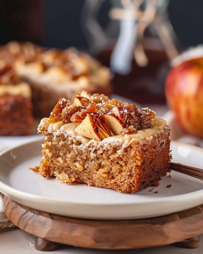 Vegan Applesauce Cake
