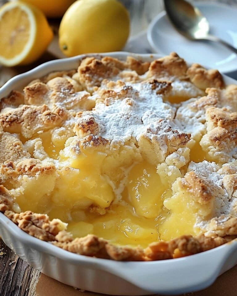 lemon cobbler