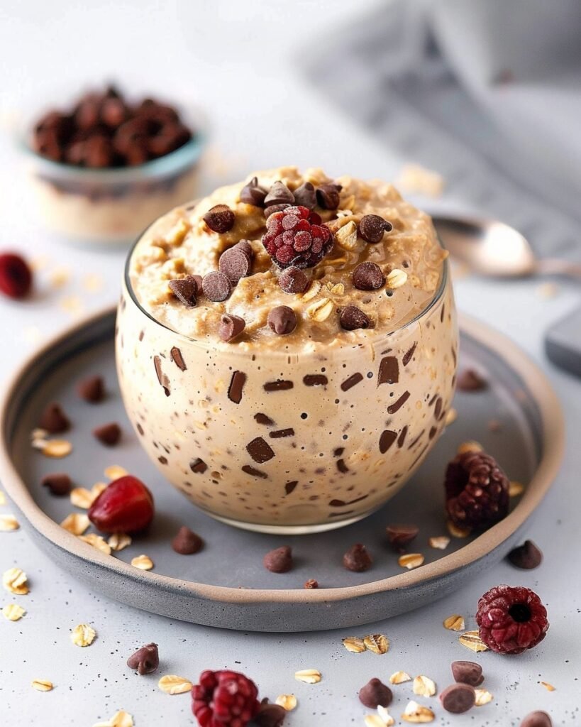 Cookie Dough Overnight Oats