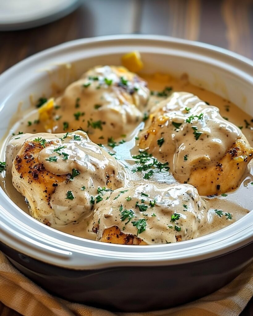 Mouthwatering Creamy Ranch Chicken CrockPot Recipe