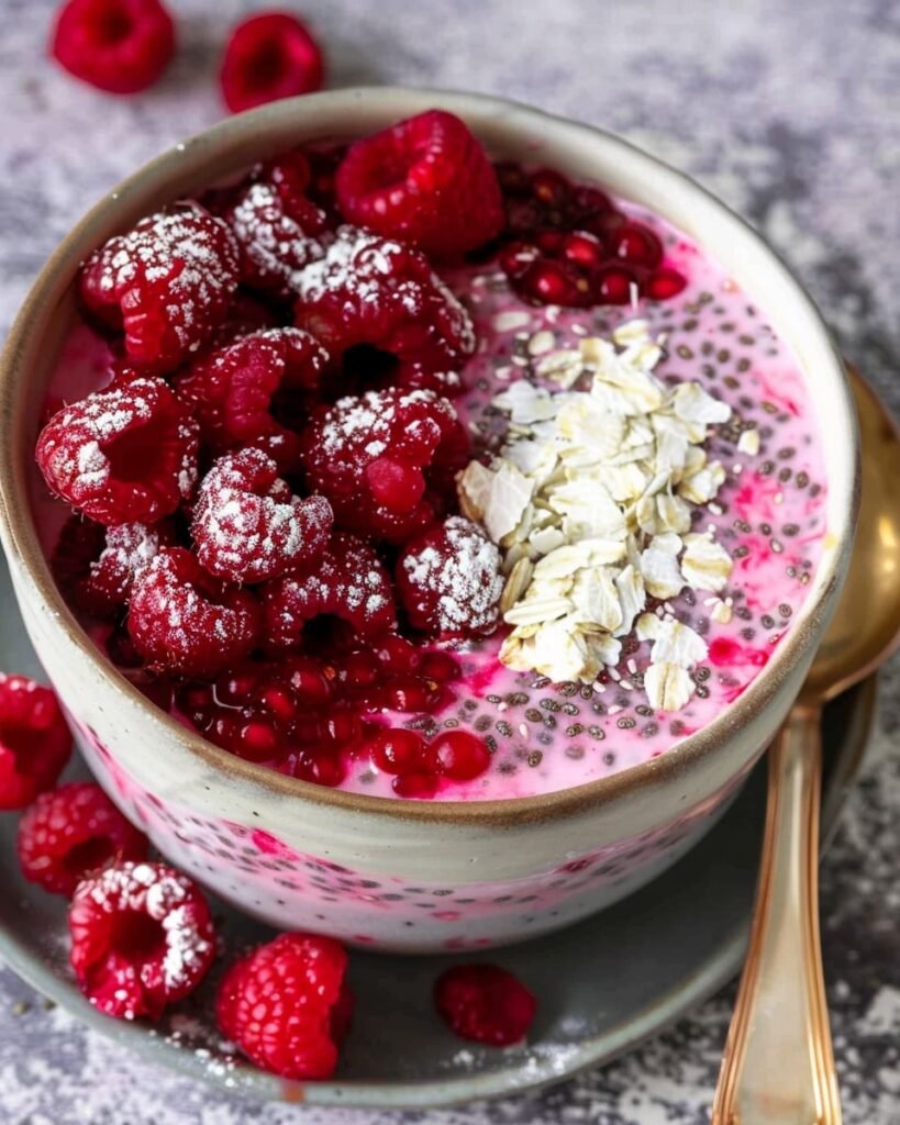 Raspberry Chia Pudding