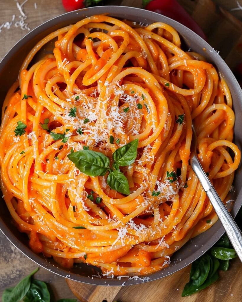 Creamy Roasted Red Pepper Pasta Sauce