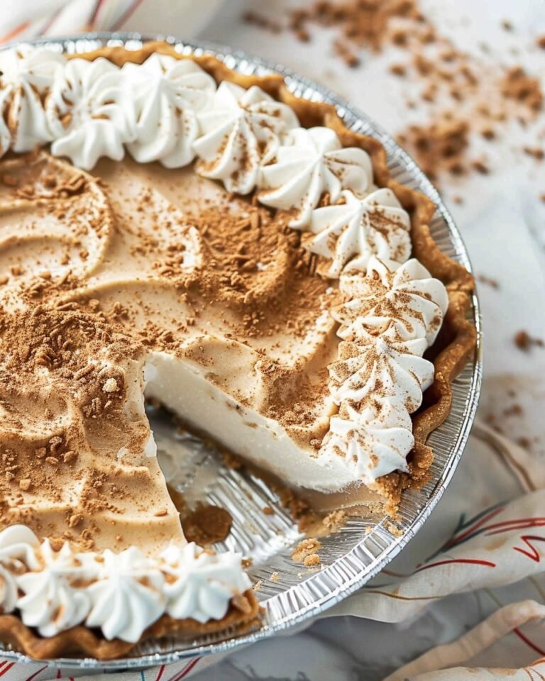 Gingerbread Cream Pie