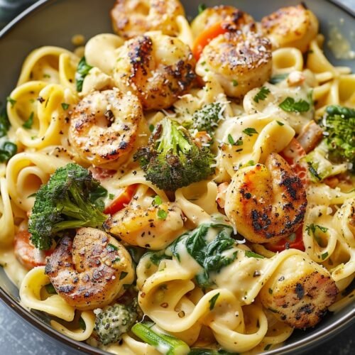 Creamy Protein-Packed Pasta Bowl
