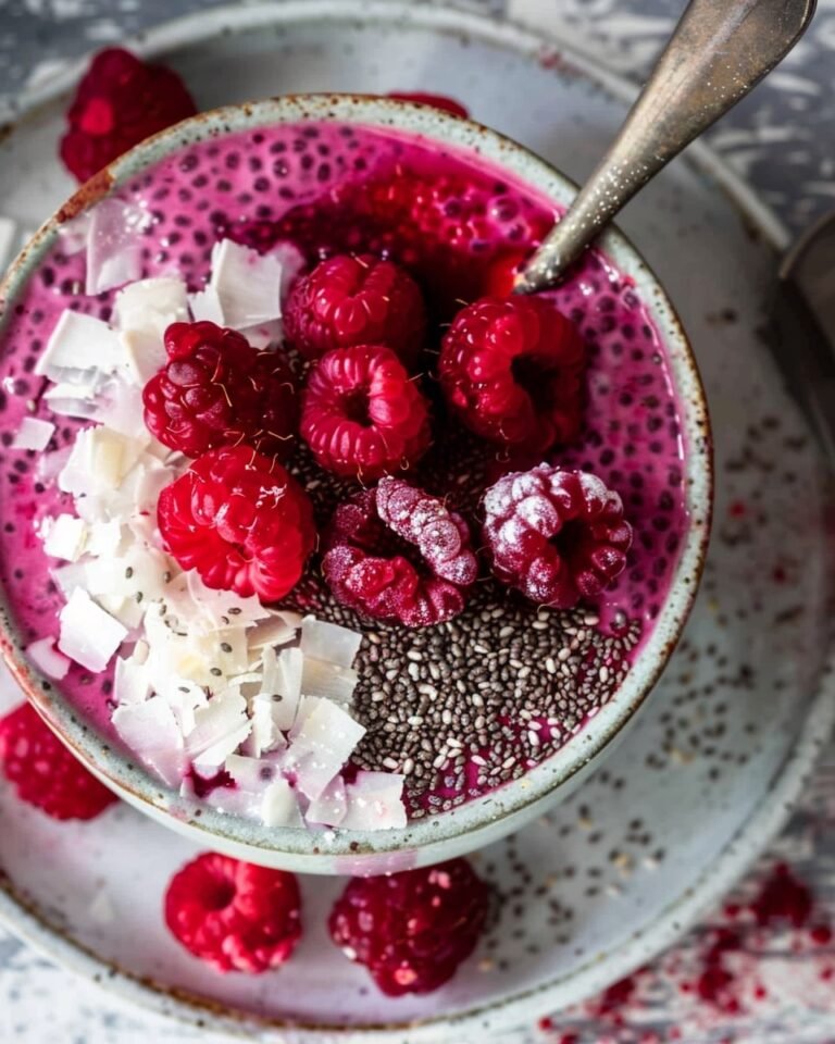 Raspberry Chia Pudding
