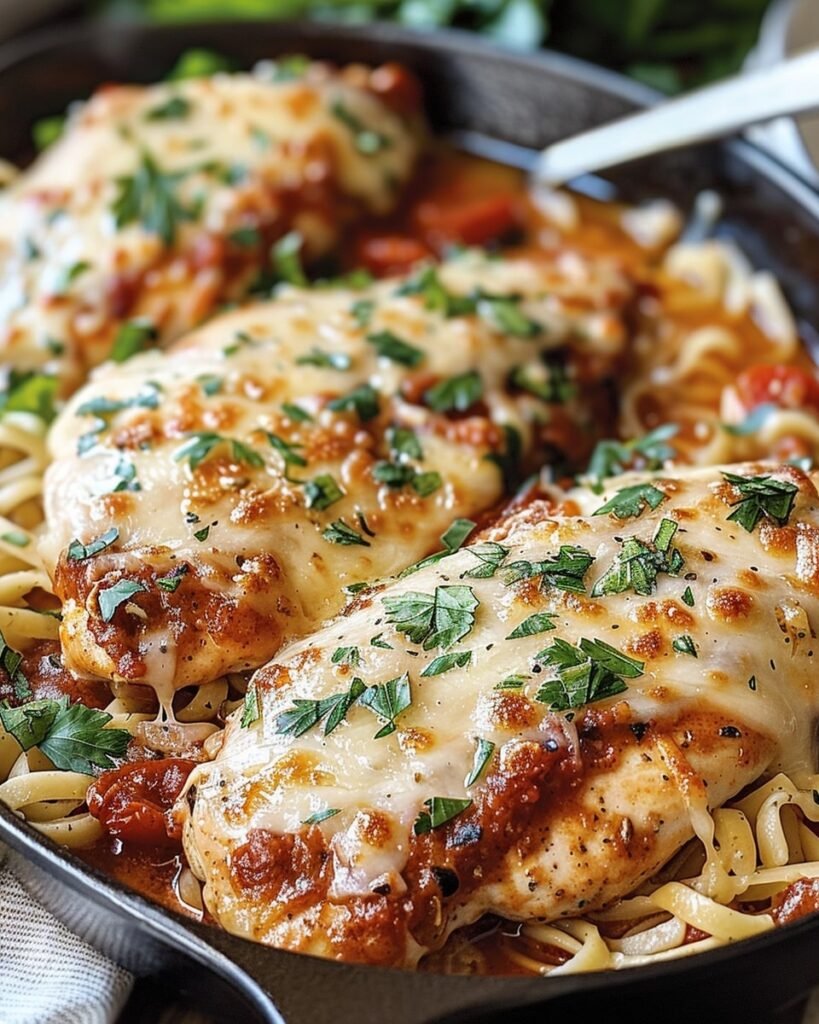 Easy Chicken Romano Pasta Recipe