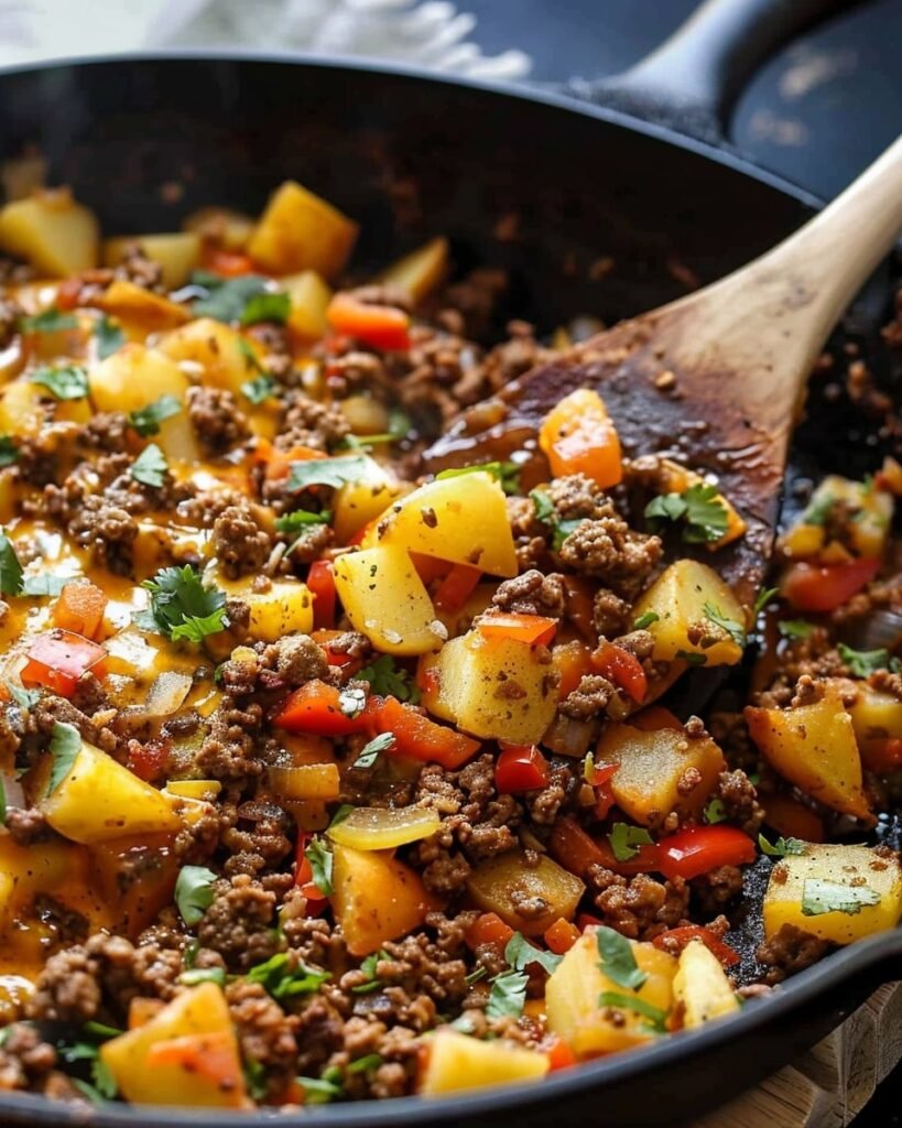 Mexican Ground Beef Skillet