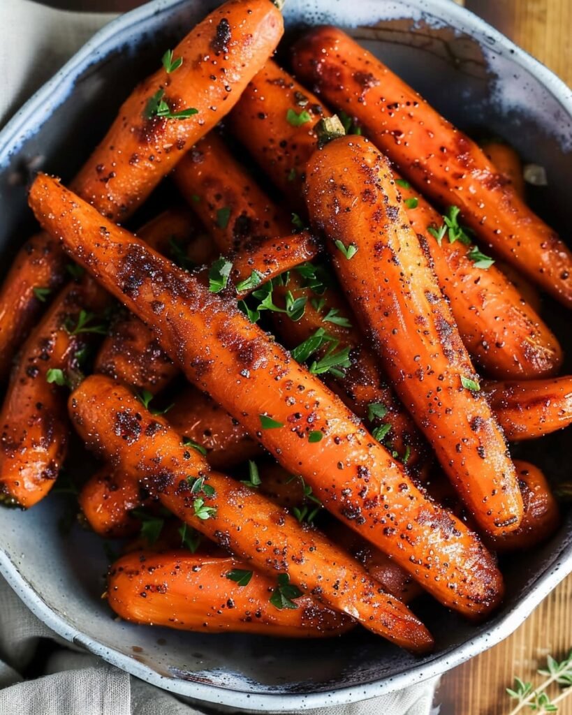 Roasted Brown Sugar Carrots