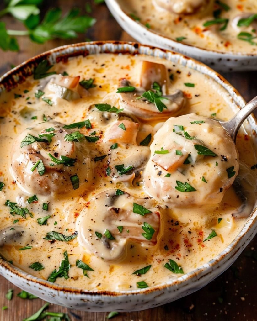 Creamy Tuscan Marry Me Mushrooms