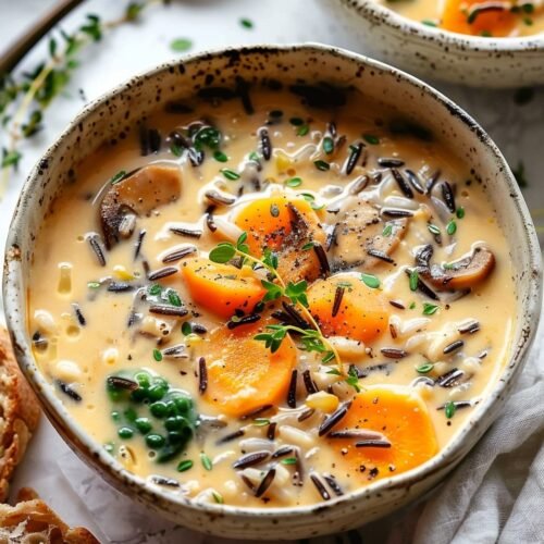 Cozy Winter Wild Rice Soup