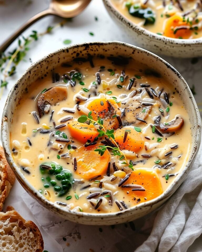 Cozy Winter Wild Rice Soup