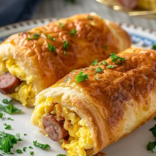 Sausage Egg Breakfast Roll-Ups