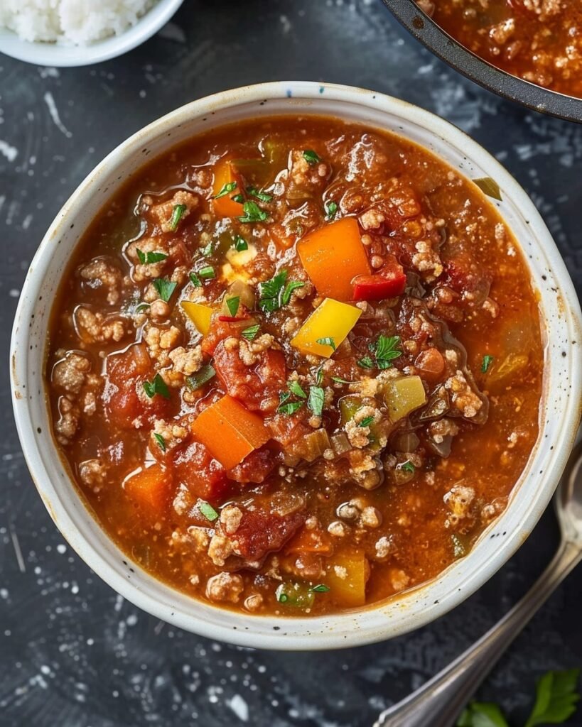 Stuffed Pepper Soup