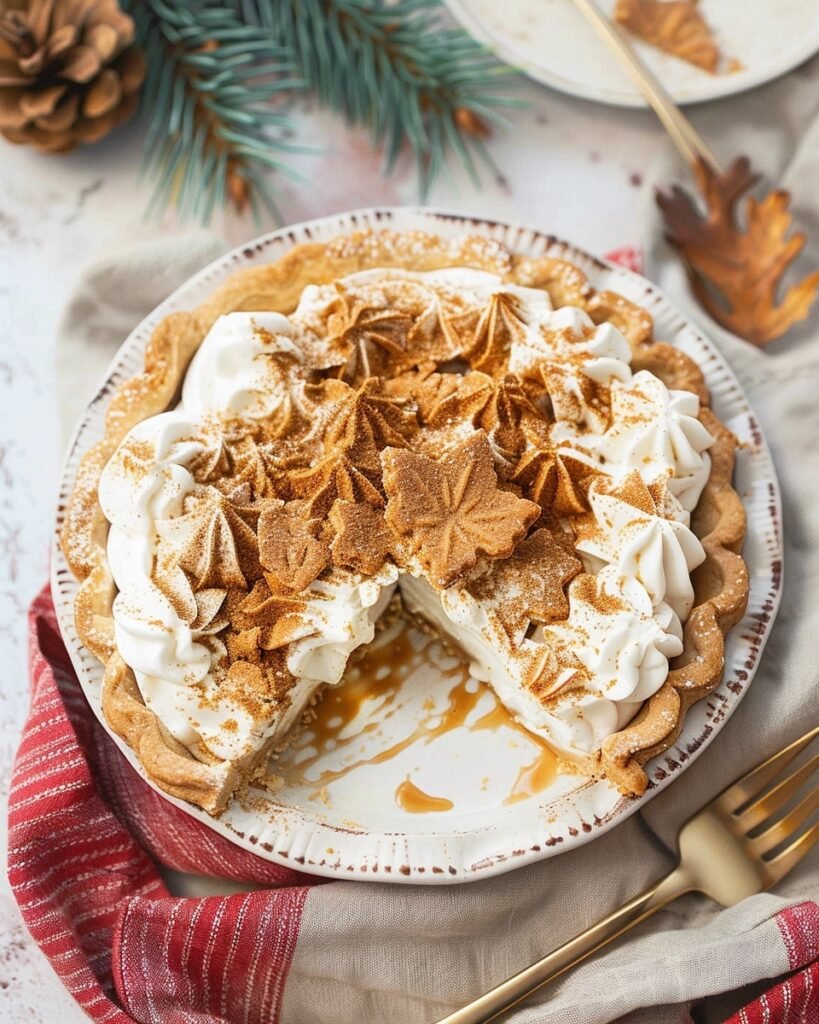 Gingerbread Cream Pie