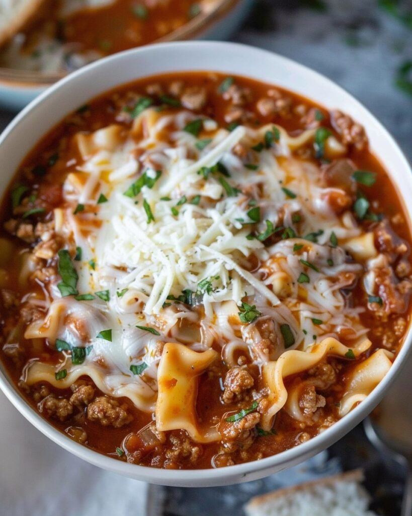 Lasagna Soup Recipe