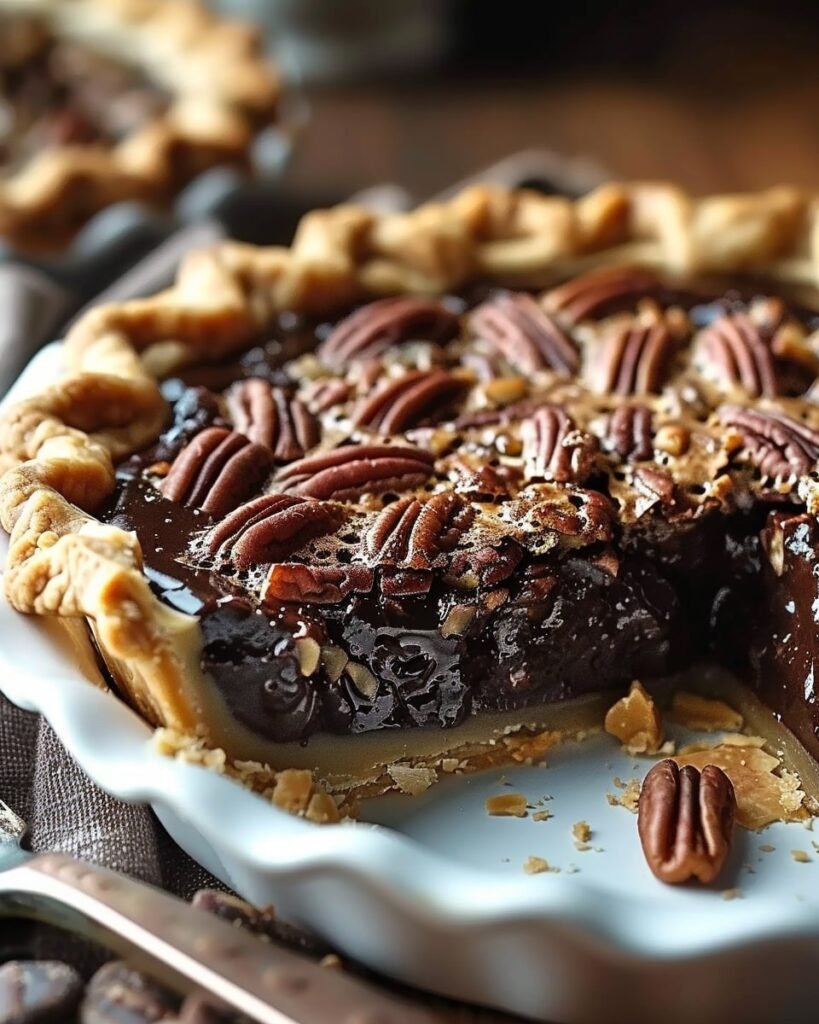 Texas Chocolate Pecan Pie