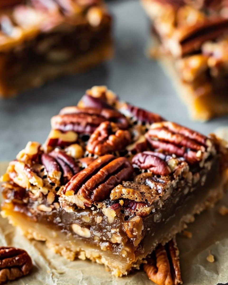 Vegan Pecan Pie Bars Recipe