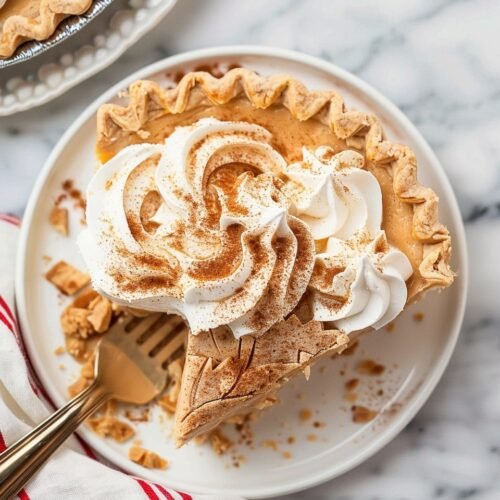 Gingerbread Cream Pie