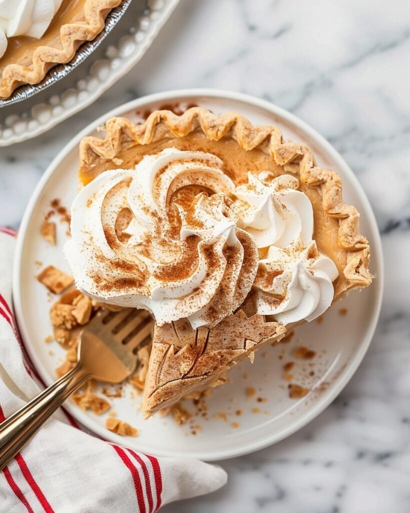 Gingerbread Cream Pie