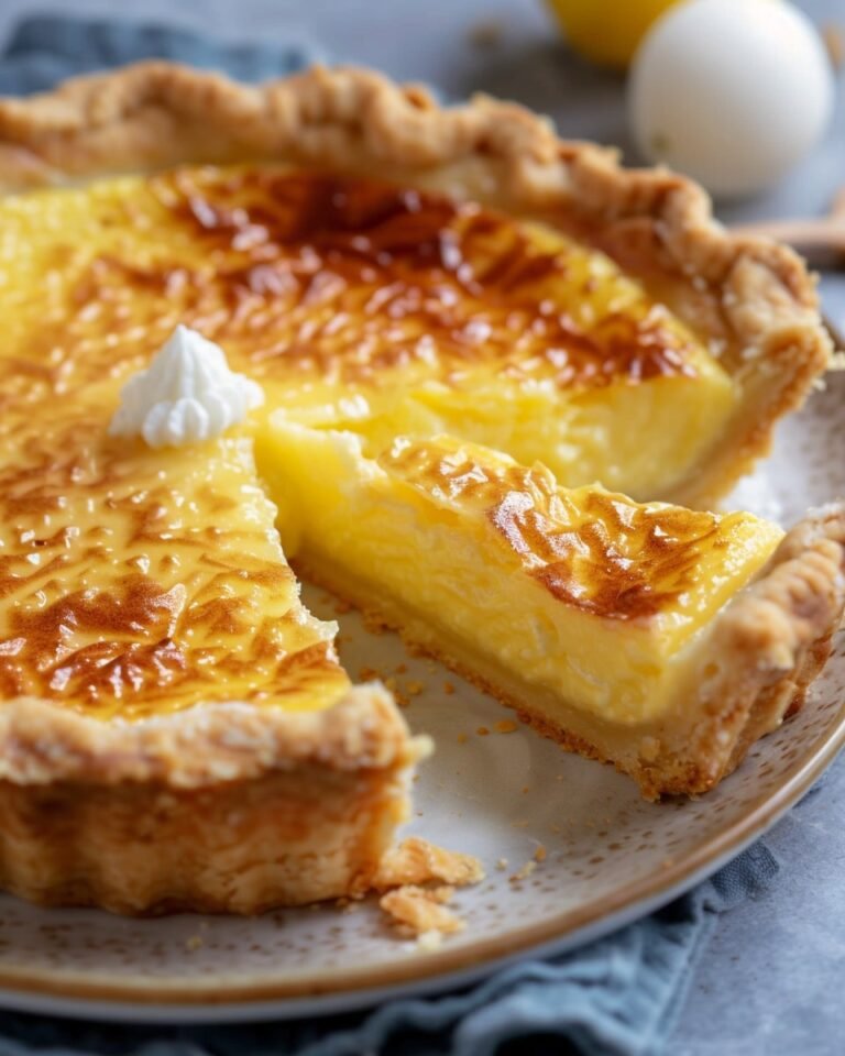 Impossible Lemon Pie Recipe