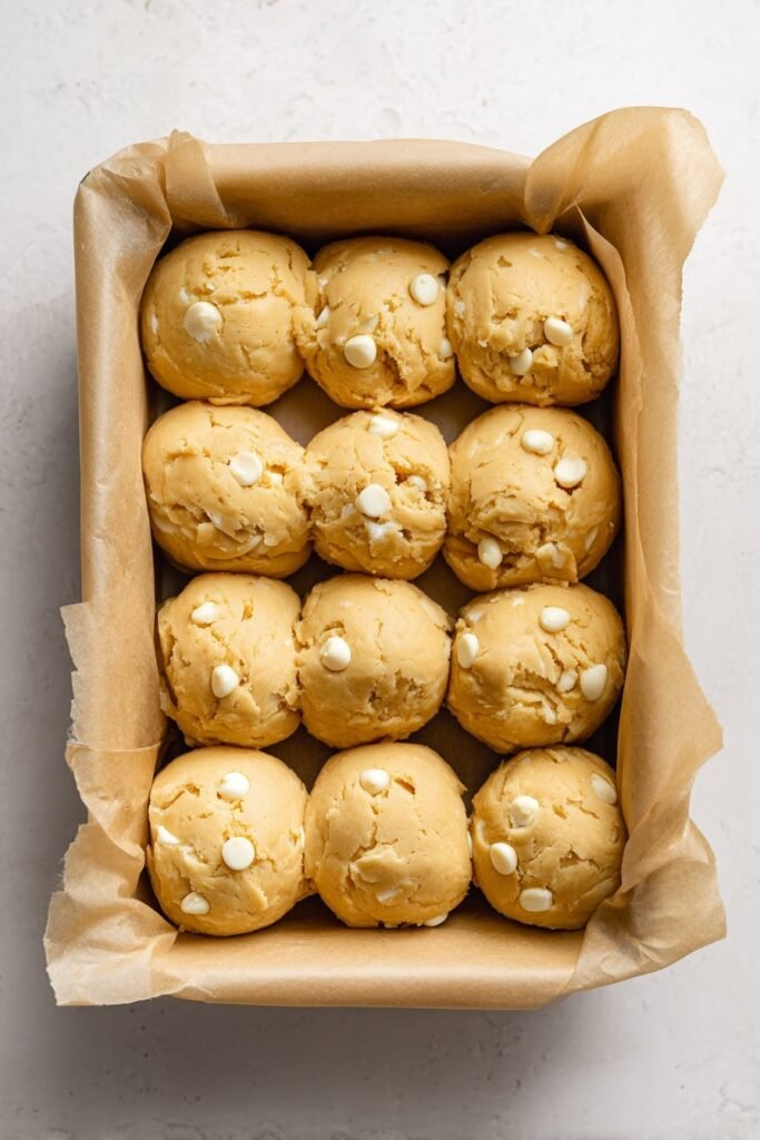 S’mores Cookies Process