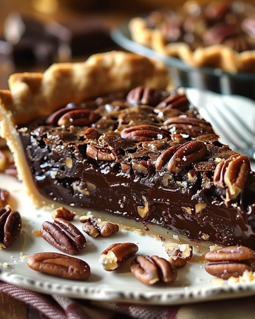 Texas Chocolate Pecan Pie