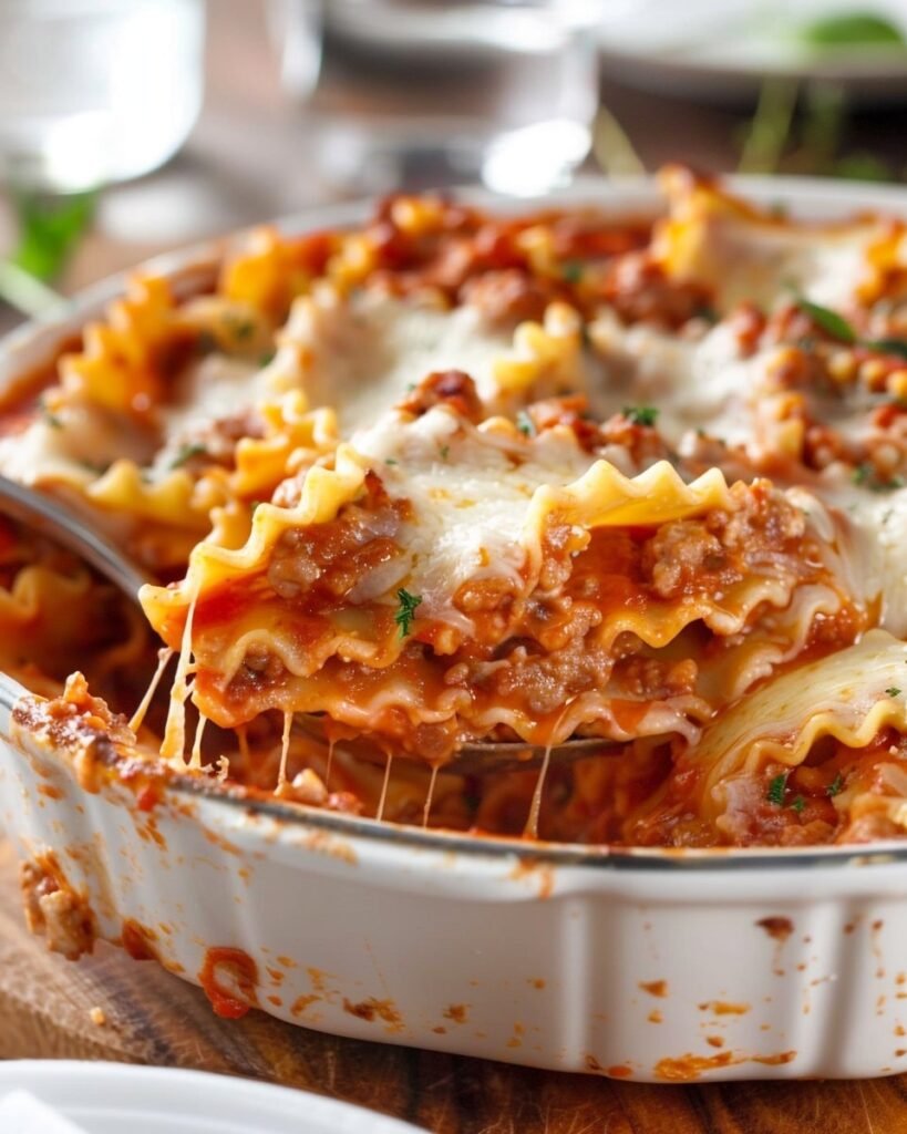 Bow Tie Pasta Lasagna