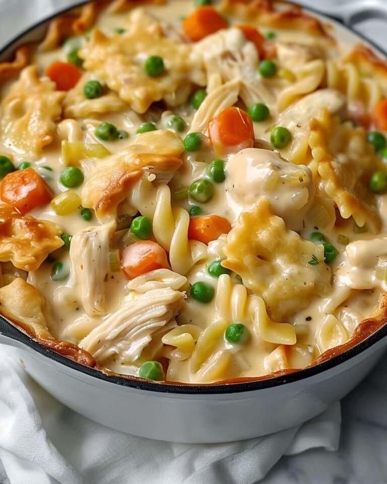 Chicken Pot Pie Pasta
