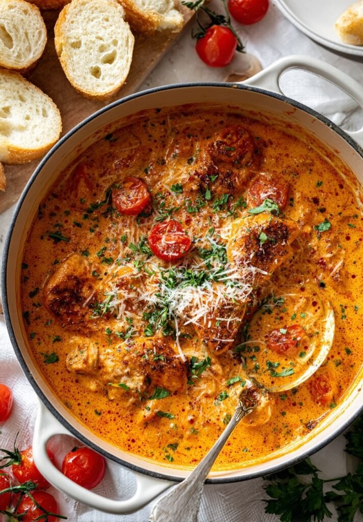 Creamy Tuscan Marry Me Mushrooms