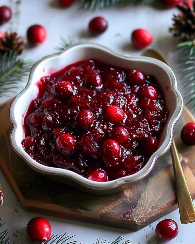 Homemade Cranberry Sauce