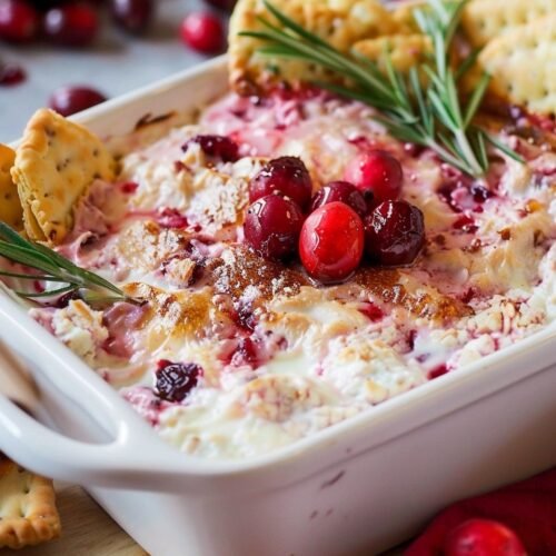 Baked Cranberry Cream Cheese Dip