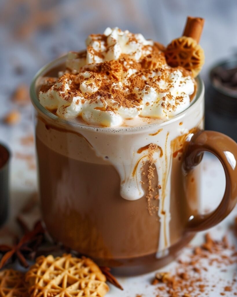 Biscoff Hot Chocolate