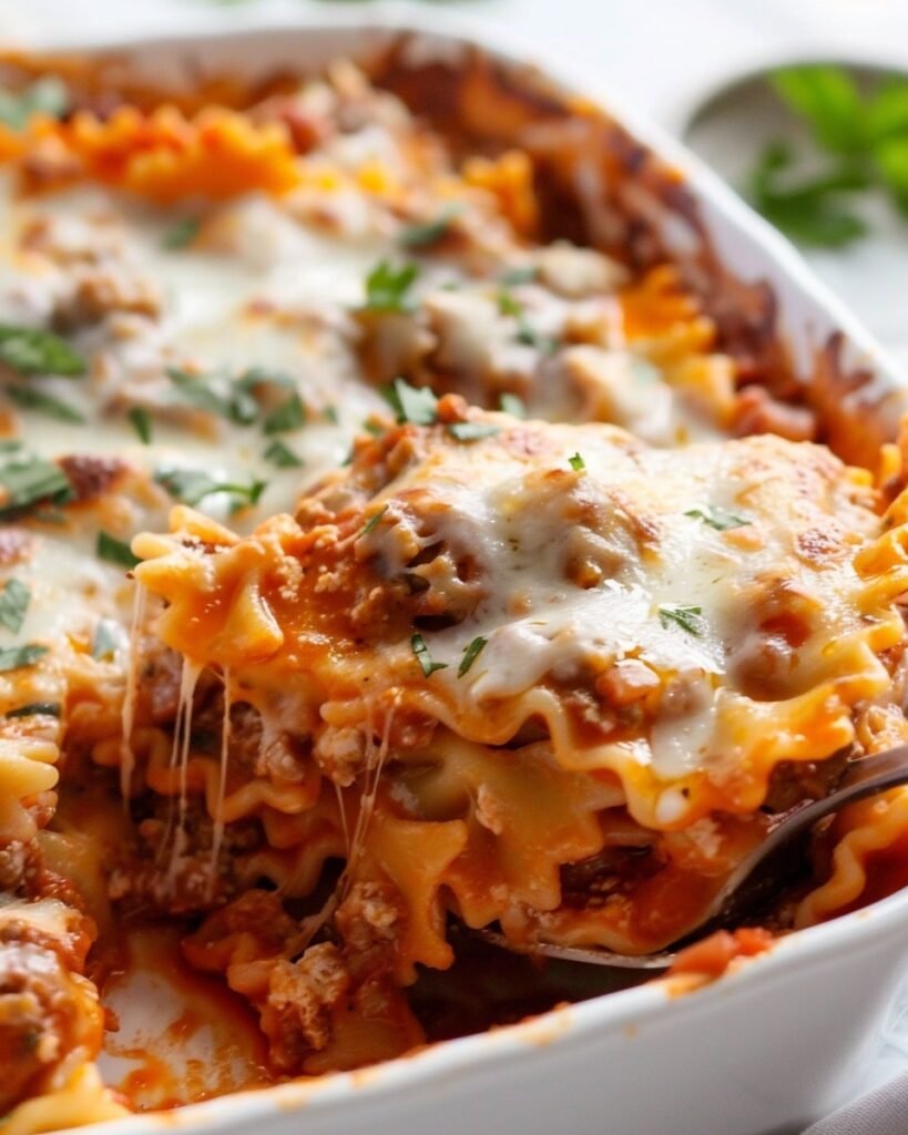 Bow Tie Pasta Lasagna