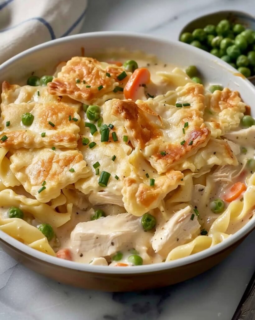 Chicken Pot Pie Pasta