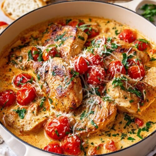 Creamy Tuscan Marry Me Mushrooms