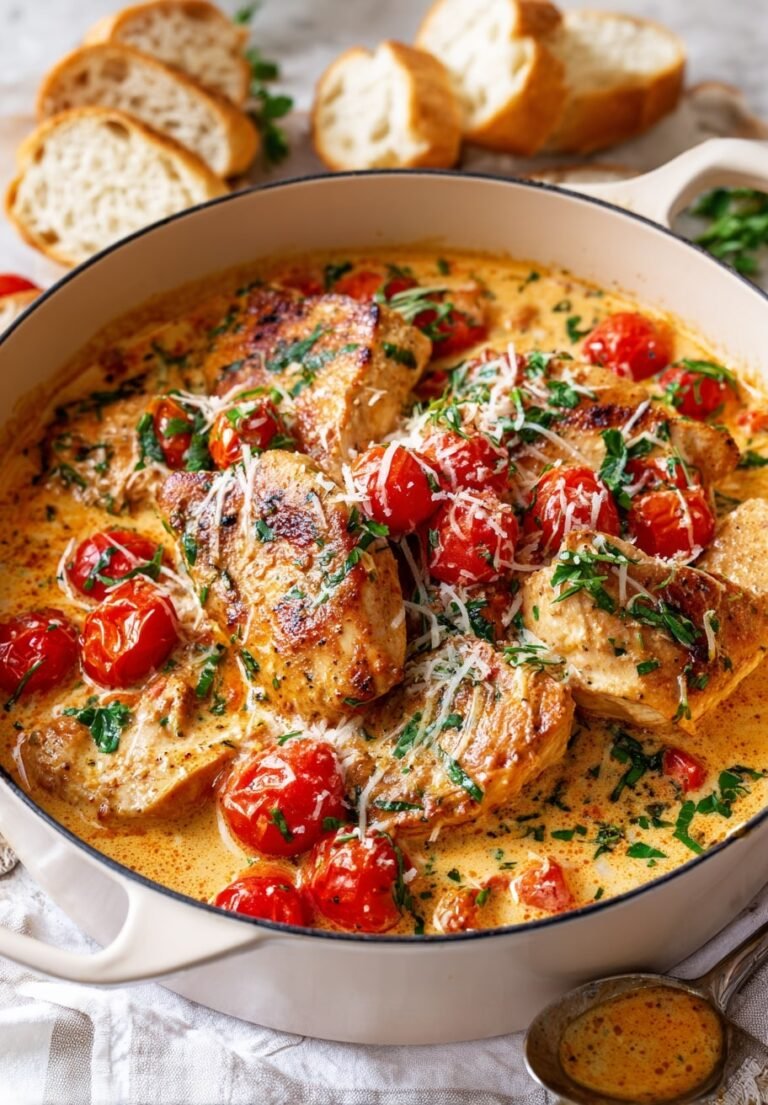 Creamy Tuscan Marry Me Mushrooms