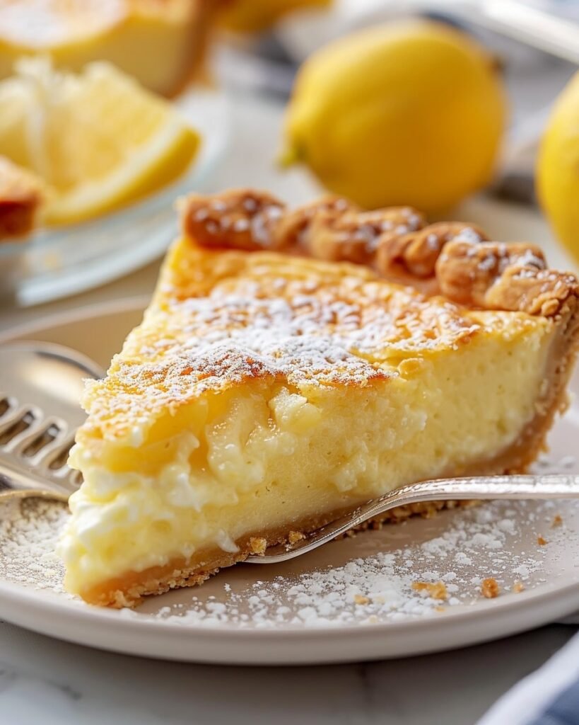 Impossible Lemon Pie Recipe