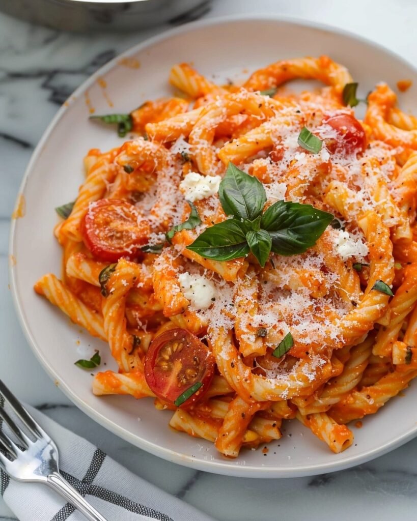 Creamy Tomato Ricotta Pasta