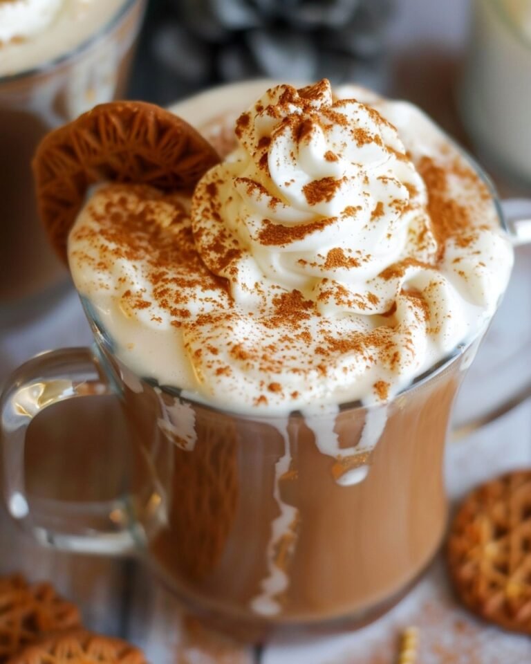 Biscoff Hot Chocolate