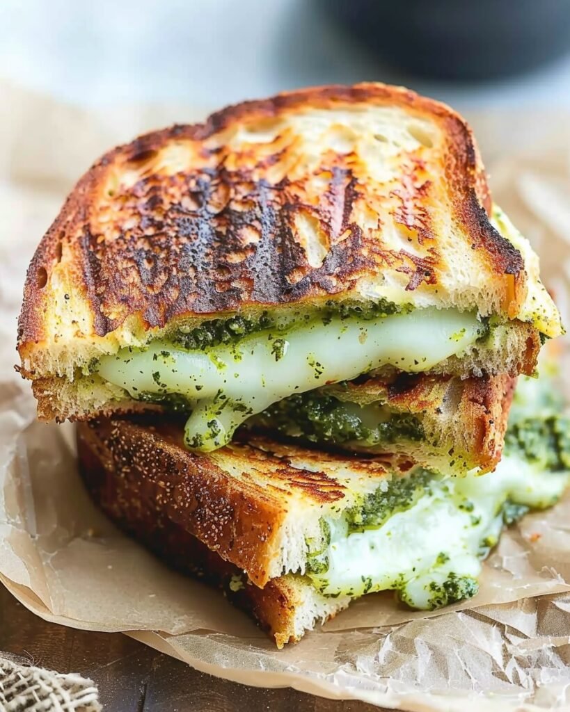 Pesto Grilled Cheese