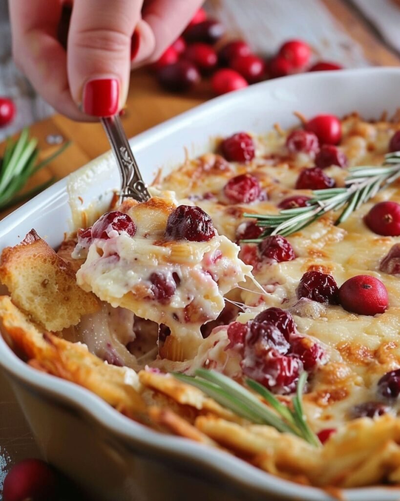 Baked Cranberry Cream Cheese Dip
